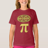 3.14 Pizza Pie Pi Pun Funny Wiskunde Joke T-Shirt (Voorkant)