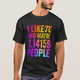 3 14 Stijl Pi Dag Wiskunde Leraar Student T-shirt