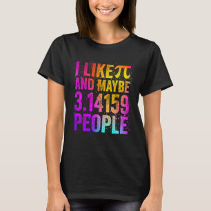 3 14 Stijl Pi Dag Wiskunde Leraar Student T-shirt
