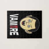 3.14 Vampire Pi Pun Funny Wiskunde Joke Legpuzzel (Horizontaal)