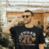 3,14% van mijn dag is Pi Day Wiskunde T-shirt