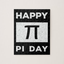 3.14 Verpletterde Gelukkig Dag van de Pi Legpuzzel