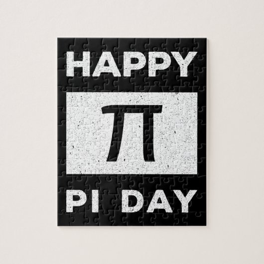 3.14 Verpletterde Gelukkig Dag van de Pi Legpuzzel (Verticaal)