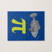 3.14 Wiskunde Joke Legpuzzel (Horizontaal)