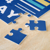 3.14  zonsopgang Happy Pi Day Legpuzzel (Zijkant)