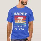 3.14 zonsopgang Happy Pi Day T-shirt (Voorkant)