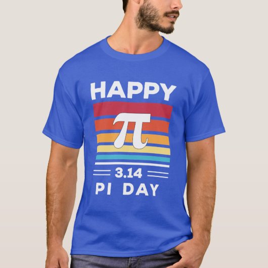 3.14 zonsopgang Happy Pi Day T-shirt (Voorkant)