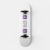 3:16 Jezus Christus Persoonlijk Skateboard (Voorkant)