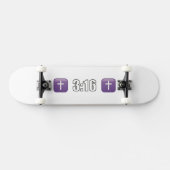 3:16 Jezus Christus Persoonlijk Skateboard (Horizontaal)