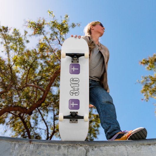 3:16 Jezus Christus Persoonlijk Skateboard (Buiten 1)