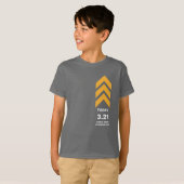 3.21 Down Syndrome Awareness Kinderen T-shirt (Voorkant volledig)