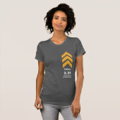 3.21 Onderverdeling Syndrome Awareness Women's T-s T-shirt (Voorkant volledig)
