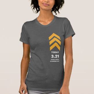 3.21 Onderverdeling Syndrome Awareness Women's T-s T-shirt