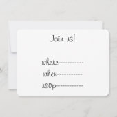 3-21 Wereld Down Syndrome Day Kaart (Achterkant)