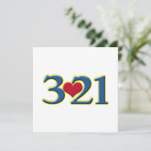 3-21 Wereld Down Syndrome Day Kaart (Staand voorkant)