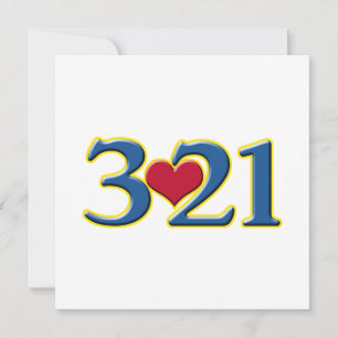 3-21 Wereld Down Syndrome Day Kaart