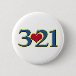 3-21 Wereld Down Syndrome Day Ronde Button 5,7 Cm