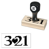 3-21 Wereld Down Syndrome Day Rubberstempel (Gestempeld)