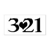 3-21 Wereld Down Syndrome Day Rubberstempel (Afrduk)