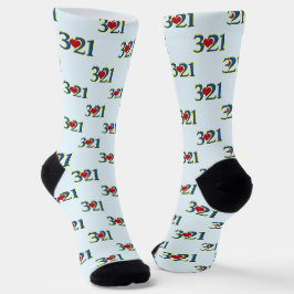 3-21 Wereld Down Syndrome Day Sokken