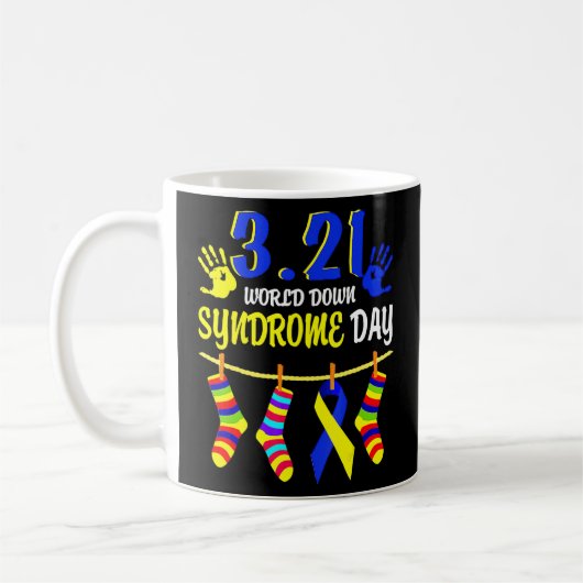 3 21 World Down Syndrome Day 2022 Awareness Socks Koffiemok (Links)