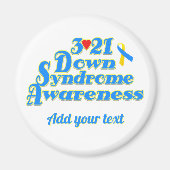 3-21 World Down Syndrome Day Magnet (Voorkant)