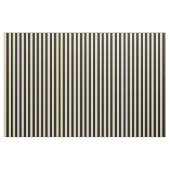 3/4-inch zwart-witstreep met olijfingang stof (Yard (91,4 cm))
