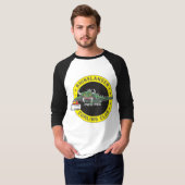 3/4 Rhinelander Hodag Curling Long Sleeve T-shirt (Voorkant volledig)