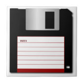 3,5-inch diskette oude  computerschijf tegeltje (Voorkant)