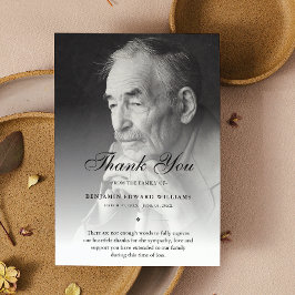 3,5-inch x5-dank voor uw persoonlijke foto-sympath bedankkaart