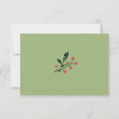 3,5-inch x5-kardinaal vogelschuur bedankkaart (Achterkant)