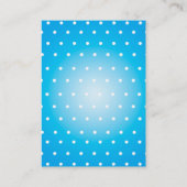 3,5-inch x 2,5-inch minikaart voor gezichtsveld visitekaartje (Achterkant)