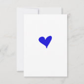 3,5-inch x 5-inch flat-behalve de datumkaart save the date (Achterkant)