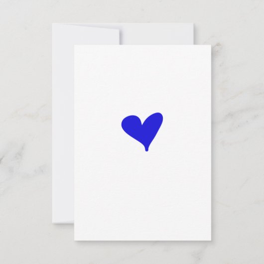 3,5-inch x 5-inch flat-behalve de datumkaart save the date (Achterkant)