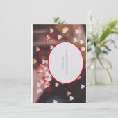 3,5-inch x 5-inch flat-behalve de datumkaart save the date (Staand voorkant)