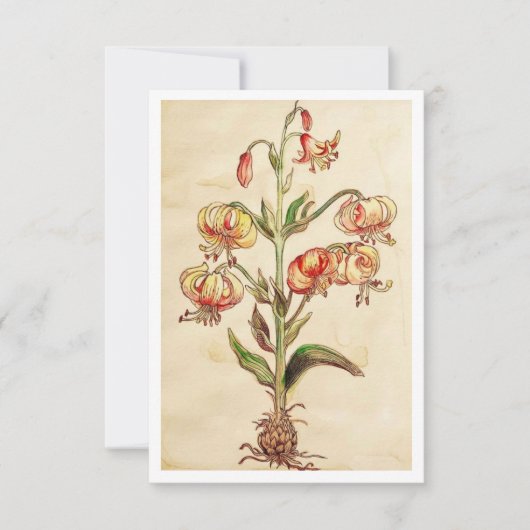 3,5-inch x 5-inch flat-panelkaart bedankkaart (Voorkant)