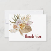 3,5-inch x 5-inch flat-panelkaart bedankkaart (Voorkant)