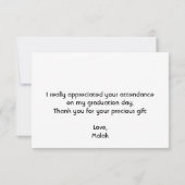 3,5-inch x 5-inch flat-panelkaart bedankkaart (Achterkant)