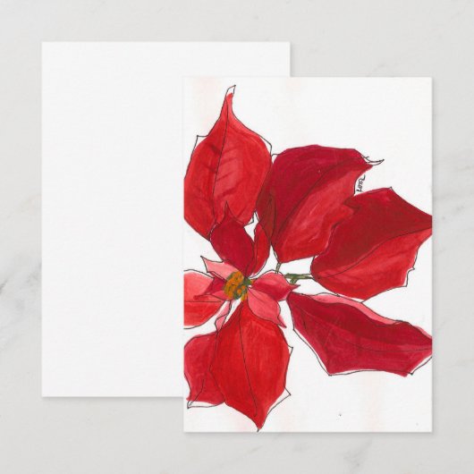 3,5-inch x 5-inch flat-panelkaart bedankkaart (Voorkant / Achterkant)