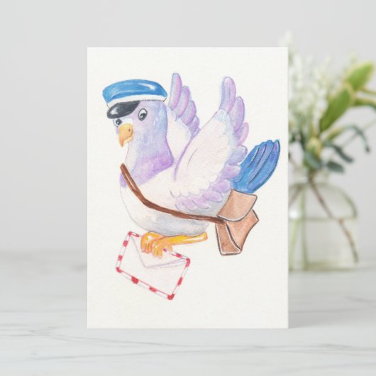 3,5-inch x 5-inch flat-panelkaart bedankkaart (Staand voorkant)