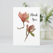 3,5-inch x 5-inch flat-panelkaart bedankkaart (Staand voorkant)