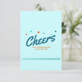 3,5-inch x 5-inch flat-panelkaart bedankkaart (Staand voorkant)