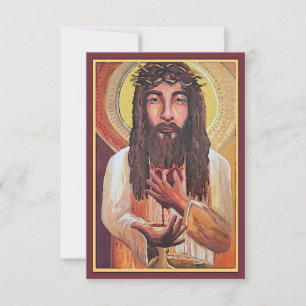 3,5-inch x 5-inch flat-panelkaart bedankkaart