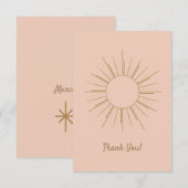 3,5-inch x 5-inch flat-panelkaart bedankkaart (Voorkant / Achterkant)