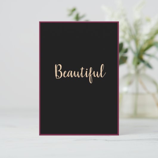 3,5-inch x 5-inch flat-Valentijnsdag kaart (Staand voorkant)