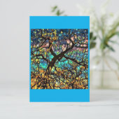 3,5-inch x 5-inch flatpanel Kaart - Levensboom (Staand voorkant)