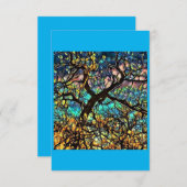 3,5-inch x 5-inch flatpanel Kaart - Levensboom (Voorkant / Achterkant)