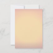 3,5-inch x 5-inch Hawaiiaanse strandpalm bruiloft Kaart (Achterkant)