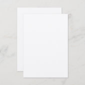3,5-inch x 5-inch Kraft Note-Kaart en -envelop Notitiekaartje (Voorkant / Achterkant)