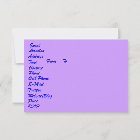 3,5-inch x 5-inch landschap Mardi Gras Uitzicht no Kaart (Achterkant)